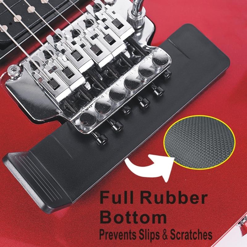 For Faster String Replacements Guitar Floating Tremolo Bridge Shim-Raise Bridge