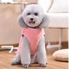 High Quality Bear Strawberry Embroidered Puppy Clothes Windproof Soft Warm Vest Cold Proof Pet Vest Autumn Winter