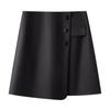 Women's High-Waisted A-Line Midi Skirt - 2025 Spring Collection, Anti-Exposure, Casual, Hip-Hugging Style