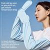 Summer Arm Sleeve UV Protection Full Hand Cover Ice Silk Cycling Sleeves Adjustable Anti-Slip Cooling Hiking Running Arm Sleeve
