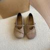 Round-toe Retro Soft-soled Shoes - Full-enclosed Women's Fall/winter Outerwear Flat Shoes Devotion