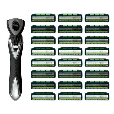 Feather MR3 Neo Safety Razor Replacement Blades 24-Pack 3-Blade Made Japan