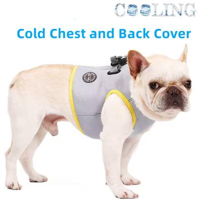 Summer Dog Cool Chest Carrier Summer Pet Tech Heat Protection Clothing Cool Feeling Vest Pet Supplies 