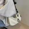 Waterproof Oxford Cloth Large Capacity Dumpling Bag Crossbody Bag Women  Style Versatile Casual Sports Style Shoulder Bag