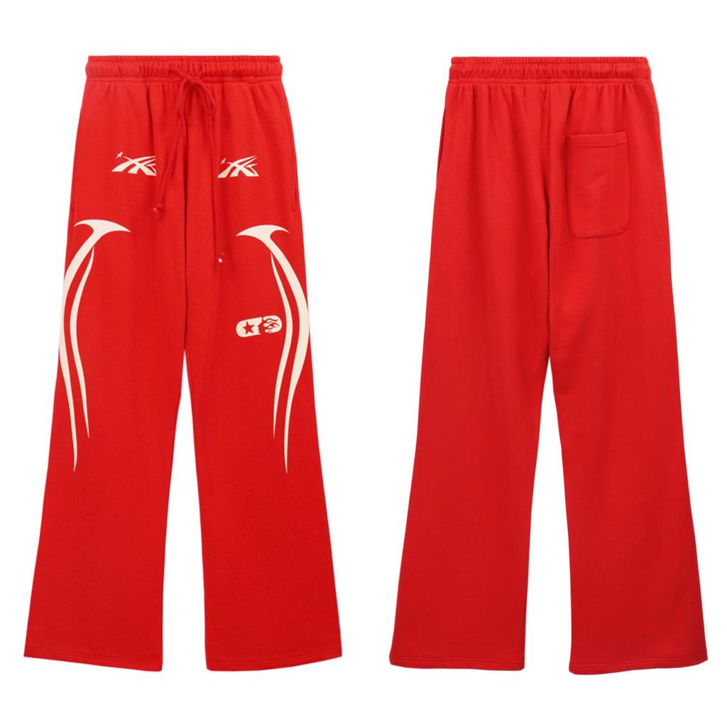 Hellstar Print Retro American Logo Hooded Sweatshirt