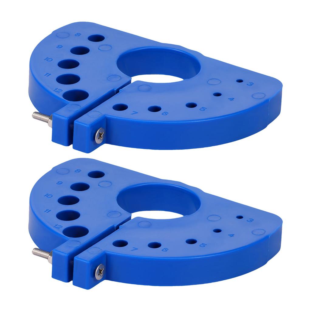 2/4 Pcs Drill Bit Sharpener Fatigue Resistant Drill Bit Grinding Attachment Portable Grinding Sharpener for Drill Bit Grinding