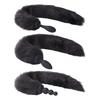 Plush Tail Anal Toy Prostate Stimulation Massager Dildo Silicone Anal Beads Butt Stopper Men Women Couples Adult Sex Toy