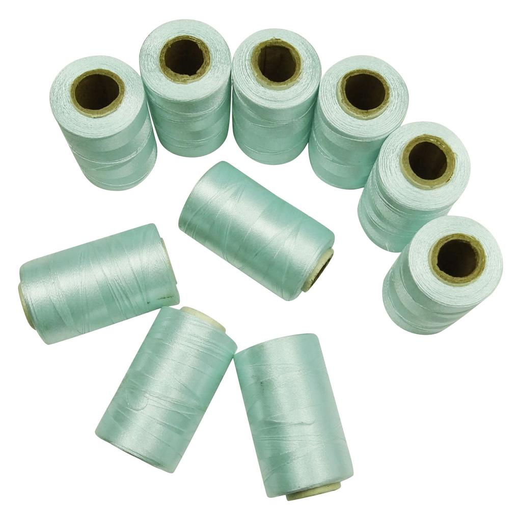 10 Pcs New Spun Quilting Sewing Supplies Brown Wholesale Spool Polyester