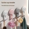 Seamless Vacuum Suction Cup Hook for Bathroom and Kitchen 