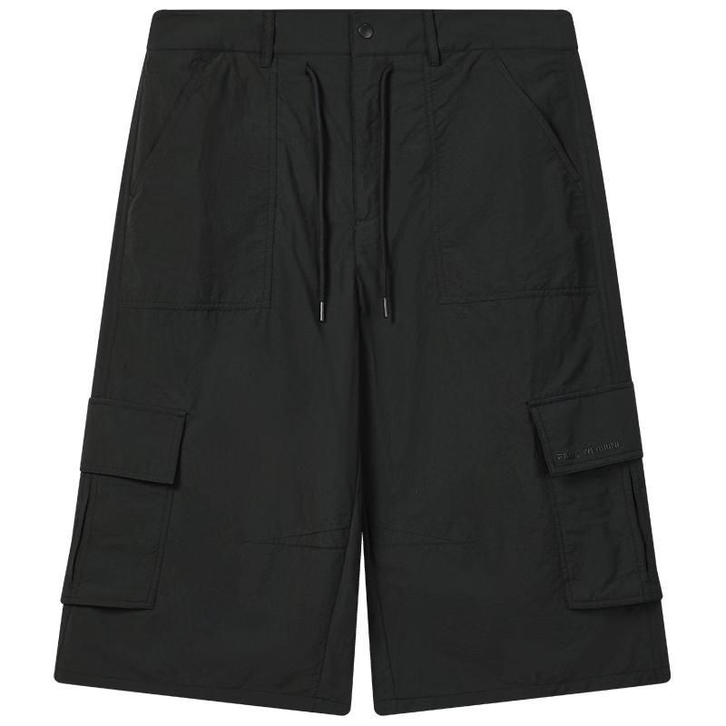 FILA x WE11DONE Men's Woven Cargo Cropped Pants