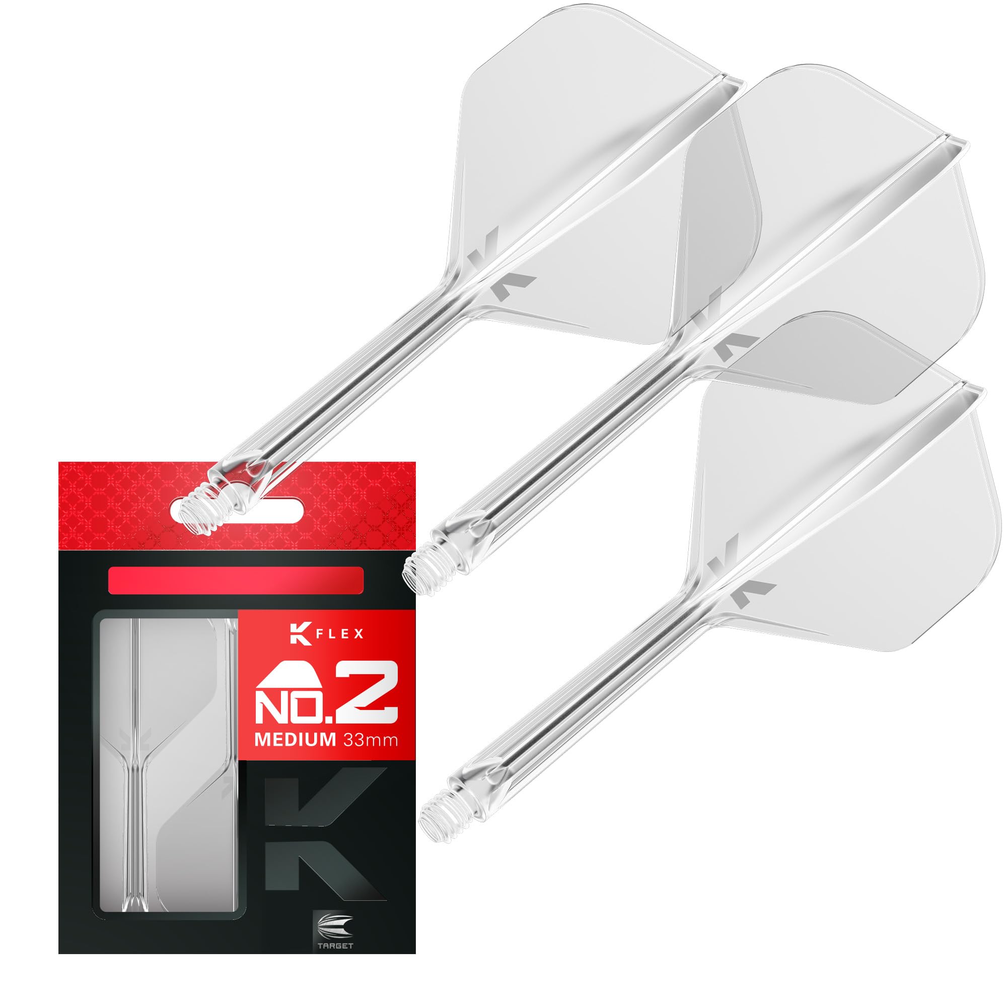 TARGET K-FLEX FLIGHT STANDARD/NO2 FLIGHT 33mm clear чистый