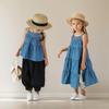 Summer Girl Tops Fashion Sleeveless Shirt Blouse Children Holiday Beach Clothing