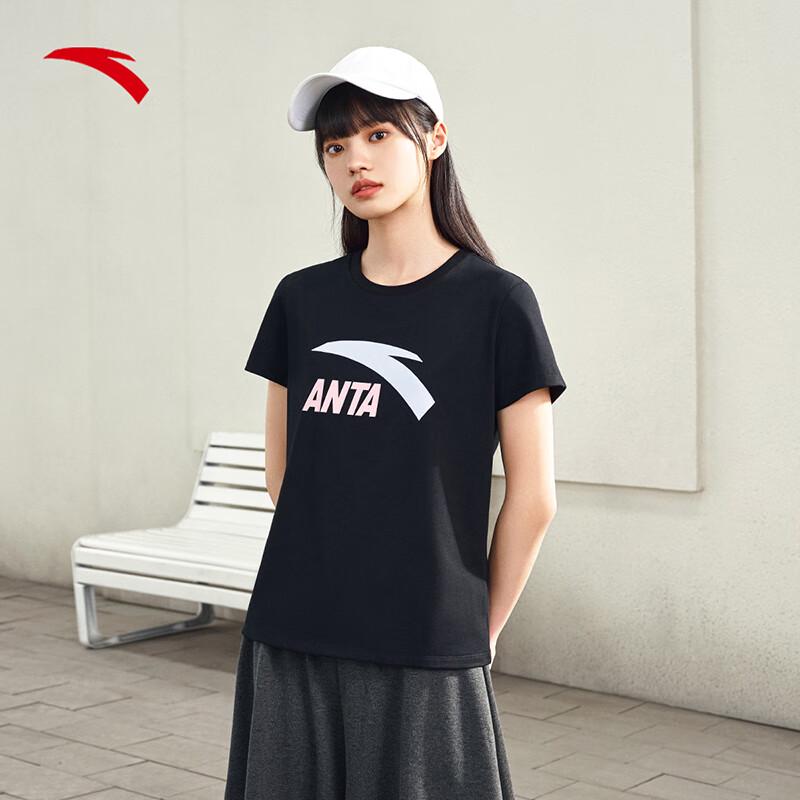 Anta Women s Big Logo Short Sleeve T-Shirt S