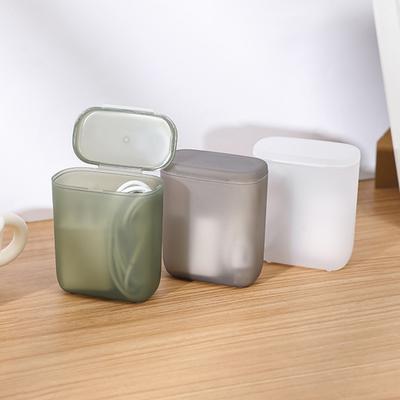 1pcs Mobile Data Cable Storage Box Headphone Charger Transparent Storage Box With Lid, Drawer Jewelry Organizer Box Organizer Dr