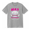 May Girl T Shirt Girls Are Sunshine Born In Birthday Month Taurus Astrology Vintage Washed Breathable Homme Graphic Stretched