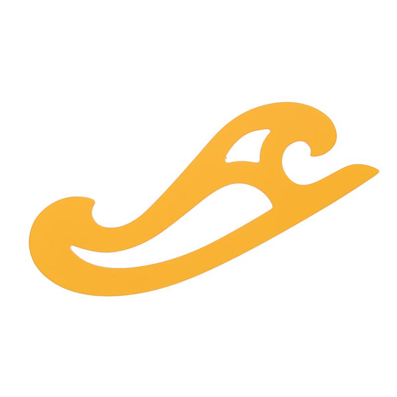 3 ks/sada Odolný plast Vynikající zpracování Křivky francouzské Křivky