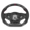 Carbon Fiber Steering Wheel Nappa Perforated Leather Fit for GR Supra A90 2020+