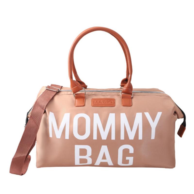 3 Pcs a Set Travel Mommy Bag High-End Style Diaper Bags Large Capacity Dry & Wet Separation - Stylish Tote & Shoulder Bag Set
