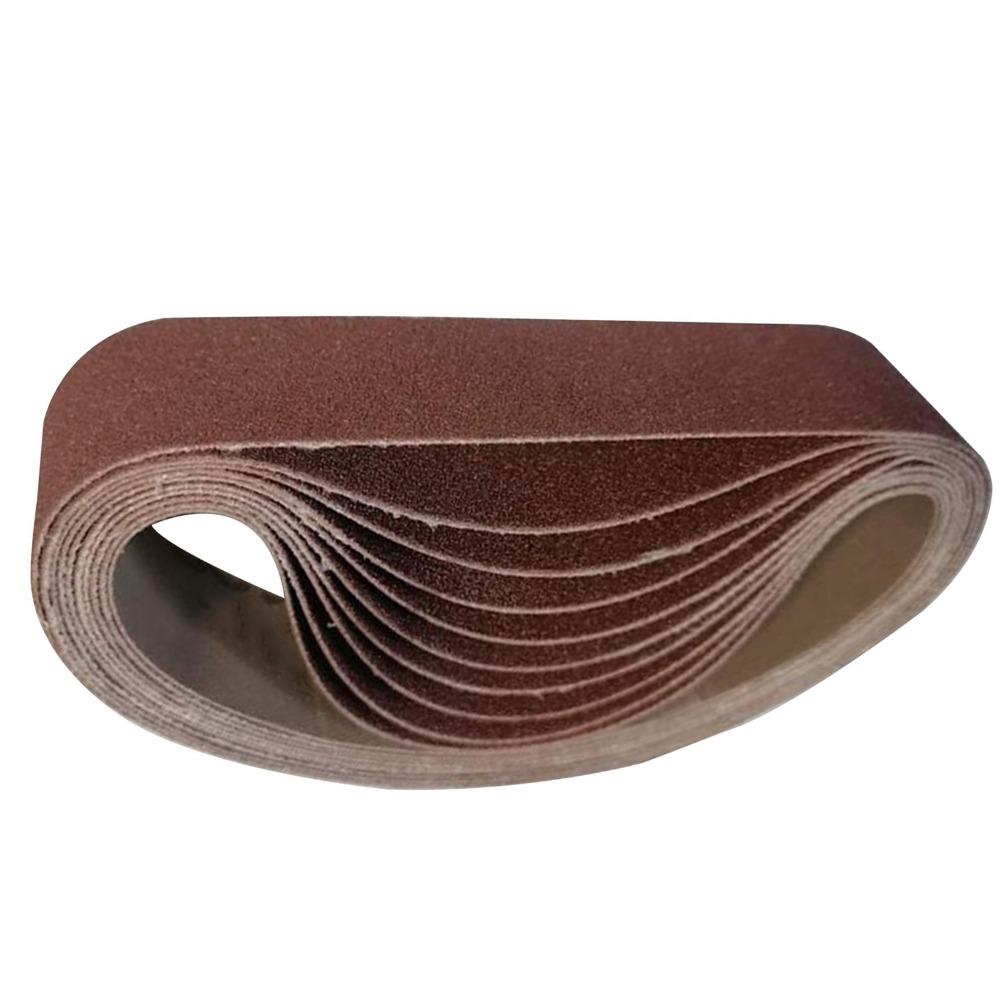 10pcs 330 X 30 Mm / 1.2 X 13 Inch Abrasive Sanding Belts Belt Sander Sandpaper  Metal Grinding