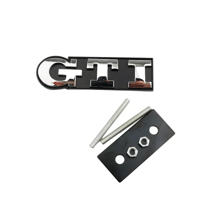 VEMZG1 For VW Volkswagen Jetta MK5 Golf Metal Car GTI Logo Front Grille Emblem Badge Stickers for Volkswagen Golf 4 5 6 7 8 Passat Jett