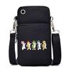 Morsom Anime Cat Liten Messenger Bag Hengende Neck Mynt Veske Vertikal Håndveske Kvinner Mobiltelefon Vesker Cartoon Small Crossbody Bag