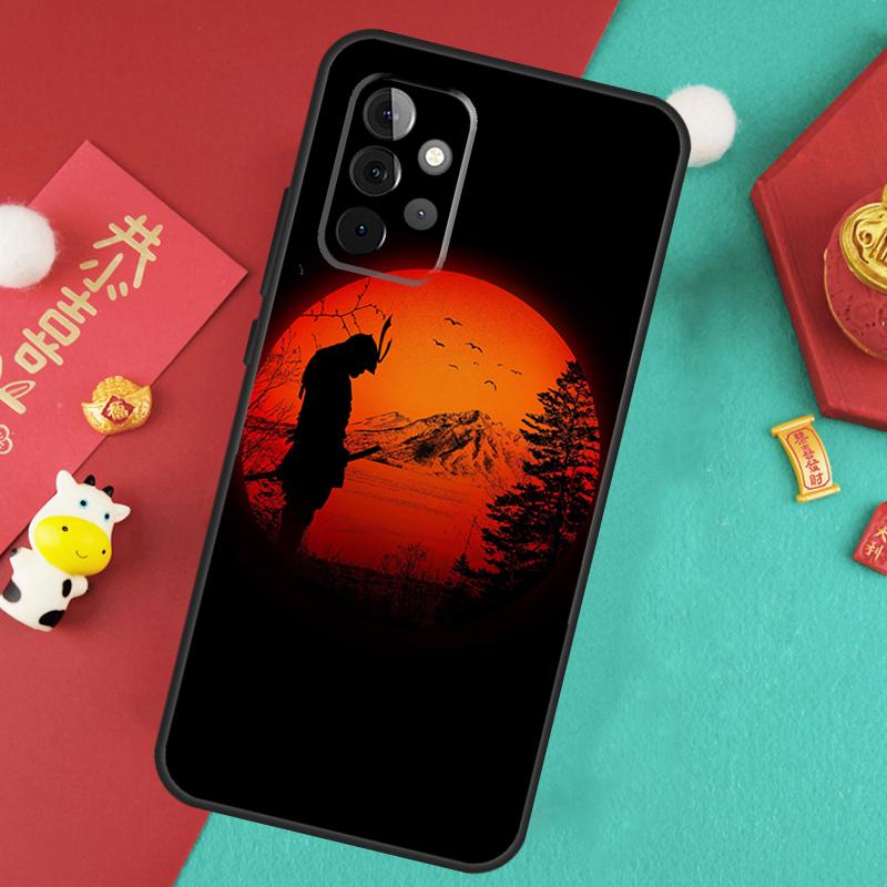 Japan The Samurai Ninja Case For Samsung Galaxy A56 A36 A26 A16 A06 A13 A33 A53 A15 A35 A55 A34 A54 A12 A32 A52 A17