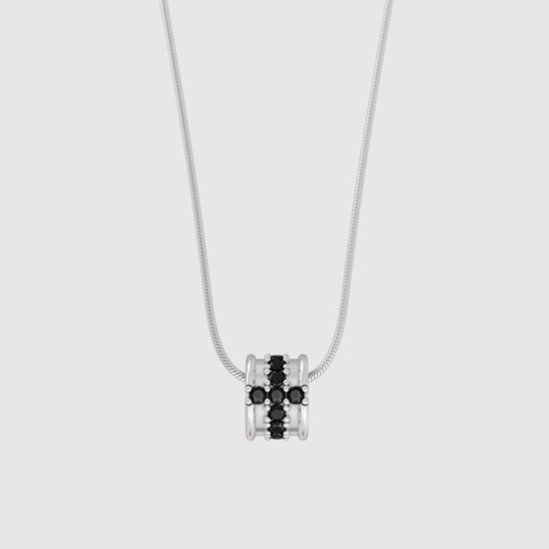 MUSEE.ART Croix cubic necklace