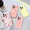 Fresh Fruit Phone Case For IPhone 17 16 15 14 Plus 13 12 11 Pro Max Phone Back Cover Transparent Shockproof Cover