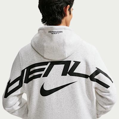 Nike X BTS Sweatshirts Herren Birke Heather Mit Kapuze Nicht Abnehmbar Moder