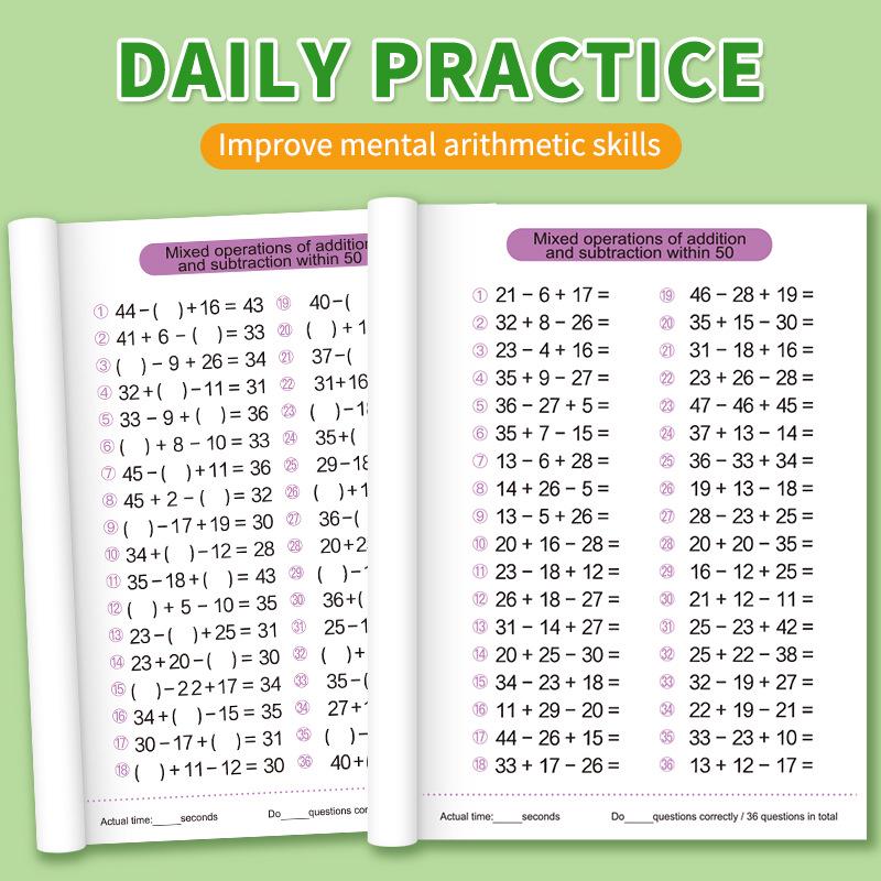 Early Childhood to Primary School Transition Math Practice Book: 10-100 Addition & Subtraction