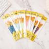 10Pcs Multifunctional Watercolor Paint Brushes Set Nylon Hair Hook Line Brush for Gouache Oil Painting Art Supplies