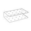 2 Pieces Clear Acrylic Stand Display Holder 15 Hole for Baby Shower Anniversary Wedding
