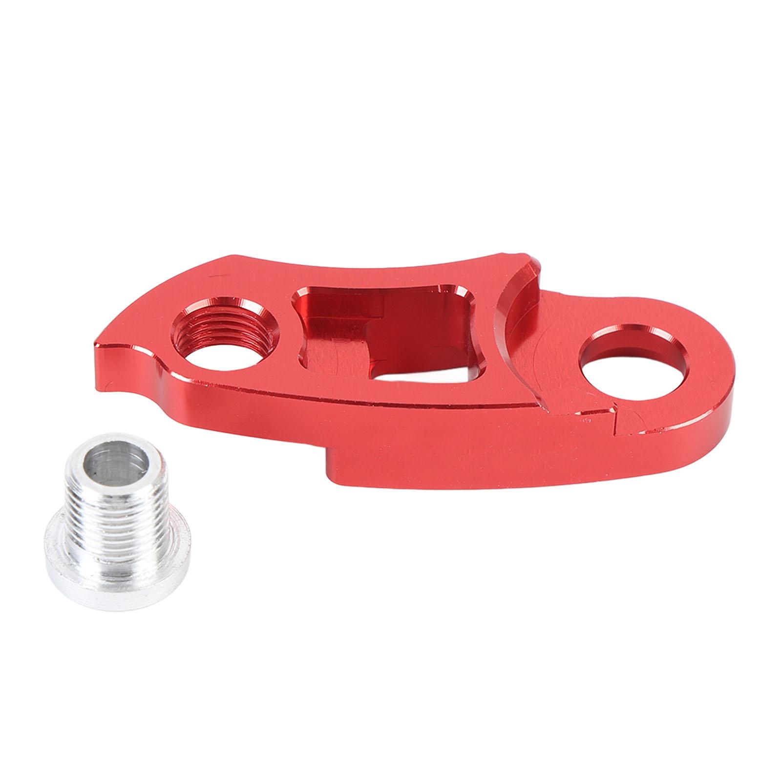 

Bike Rear Derailleur Hanger Extender Bike Frame Tail Hook Extender Cycling Accessory Aluminum Alloy Red красный