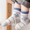 5 Pairs Kids Socks Boys Sock School Children Elastic Socks Spring Autumn Breathable Soft 1-9Years