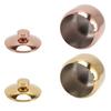 Stainless Steel Gold Seasoning Condiment Pot Spice Salt Sugar Pepper Container Jar Storage Organizer