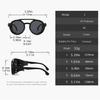 Adventure Ready Retro Windproof Sunglasses For Cycling Trekking Anti Dust Protections Lightweight PC