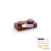 60pcs/lot 3023 DIY Blocks Building Bricks Thin 1X2 Educational Assemblage Construction Toys for Children Compatible With Brand