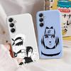 Anime Cartoon Phone Case For iPhone Samsung A55 S24 FE S25 M35 A16 Xiaomi Redmi Note 13Pro 14C Huawei Honor Realme Shockproof Anti-Scratch Matte Cover