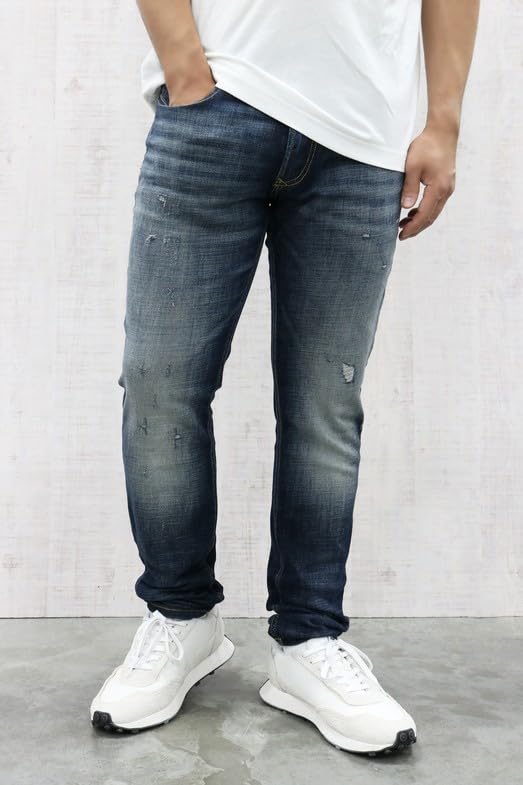 Diesel Pánské 1979 SLEENKER Skinny Džíny s nízkým pasem, SLEENKER-RRB106 (A12020RB106 01), Indigo modrá, Velikost 31