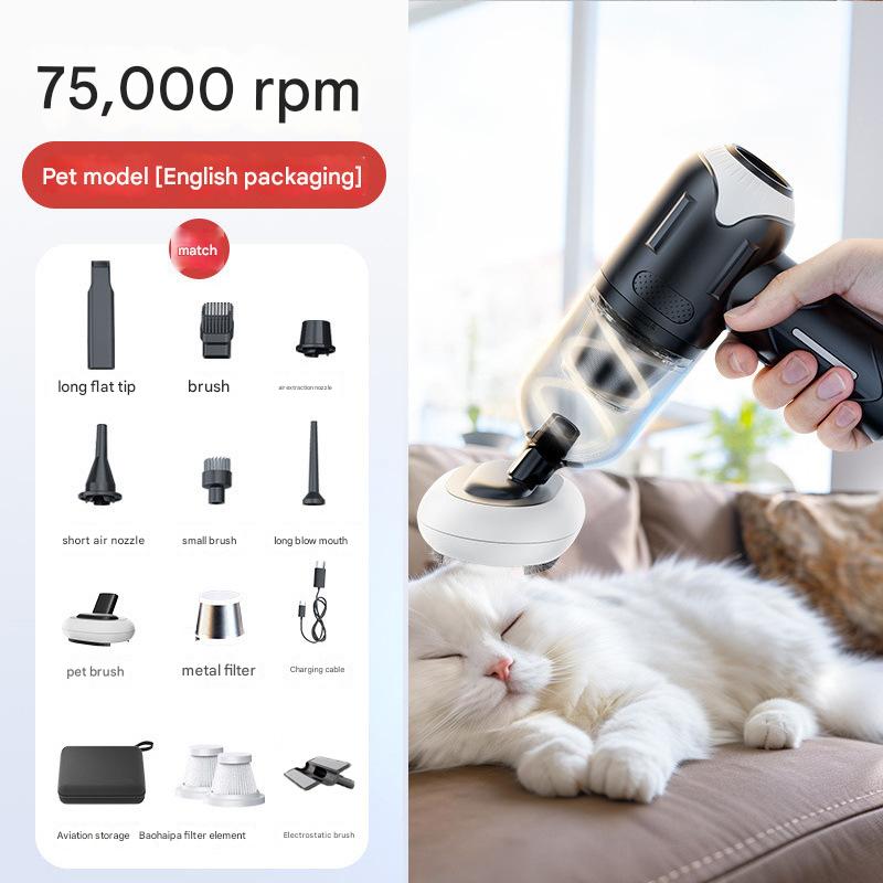 Portable Cordless Handheld Vacuum Cleaner Lightweight for Car and Pet Hair for Bathroom Use for Dogs