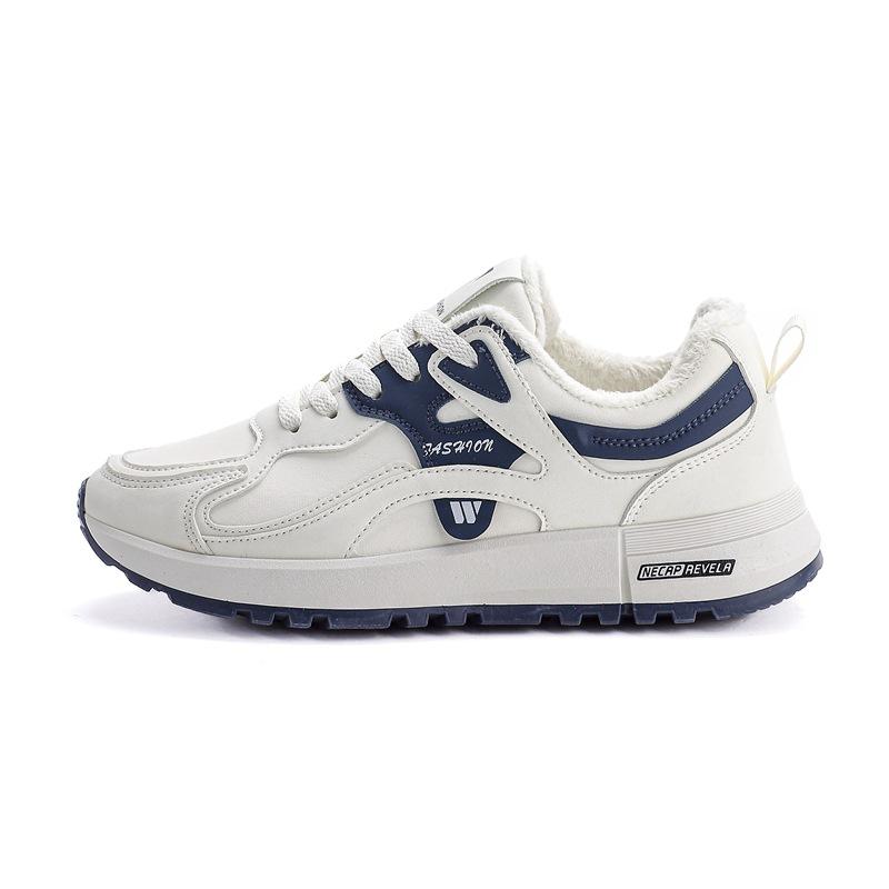 Winter new cotton shoes piled thickened warm board shoes student shoes sports trendy shoes