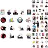 Vibrant 50/100 Pcs Anime Jujutsu Kaisen Sorcery Stickers Waterproof Decals For Laptops