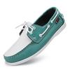 Business Casual Boat Shoes Man Docksides Shoes Quality Leather Loafers Shoes For Man Comfort Slip-on Flats Men's Driving Shoes