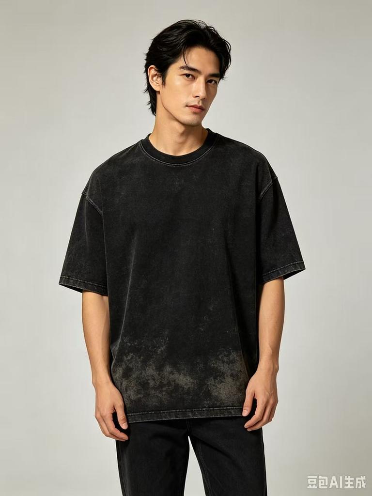 100% Cotton Vintage Washed Mgk Lost Americana New Album T Shirt Men/Women Harajuku Tees Unisex Cool Oversize Acid Wash Clothes