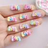 30Pcs New Cute Resin Small Letter Love Flat Back Ornament Jewelry Making Manicure Hairwear Accessories