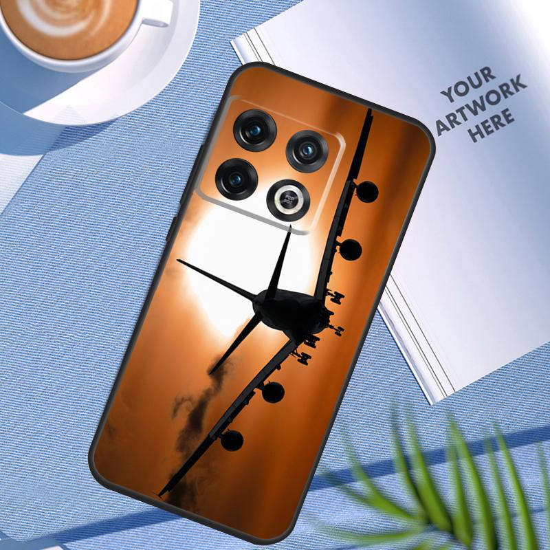 Airplane Plane Aircraft Case For OnePlus 12R 10T 10R 9R 8T 12 11 9 10 Pro Nord CE 3 Lite 2 2T CE4 N10 N20 N30 Cover