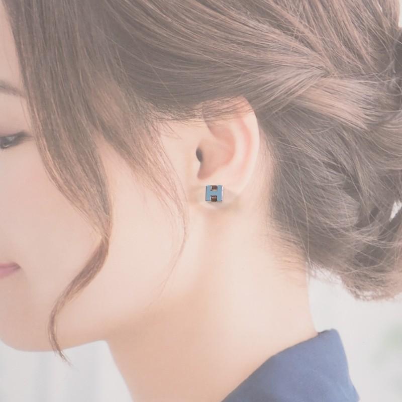 HERMES   Pierce blue metal Women