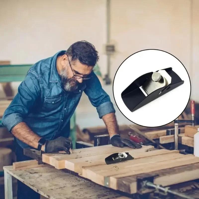 Mini Plane Wood Carpentry Tools Manual Carpenter Planer Aluminum Alloy Planer And Cutting Edge Portable Woodworking Hand Tools