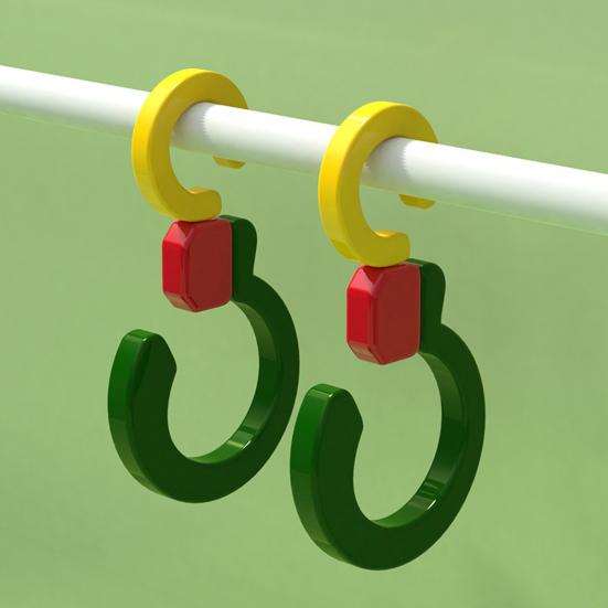 360-Degree Rotating Multi-Functional Hook 1KG Load-capacity Compact Design Portable Travel Clothes Hanger Foldable Hook