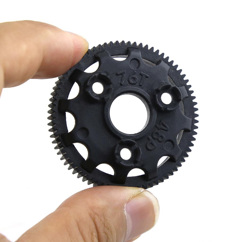 42mm 48P 76T Spur Gear Transmission Gears for 1/10 Slash 2wd Rustler Stampede Telluride RC car model Spare Parts Accessories